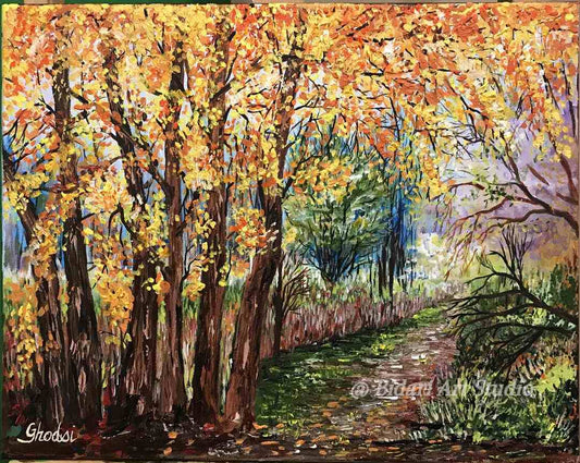 Original Acrylic Painting / "Autumn"