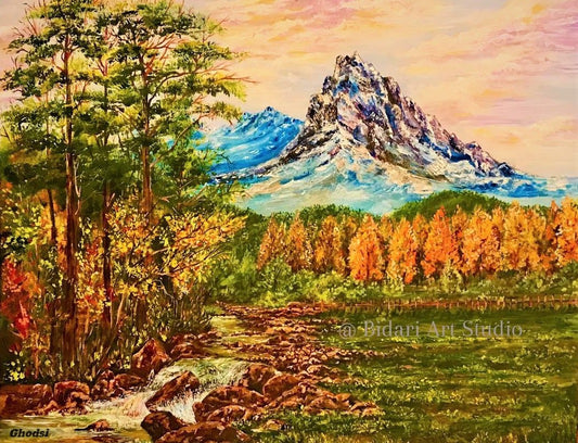 Original Acrylic Painting / "Prairie”